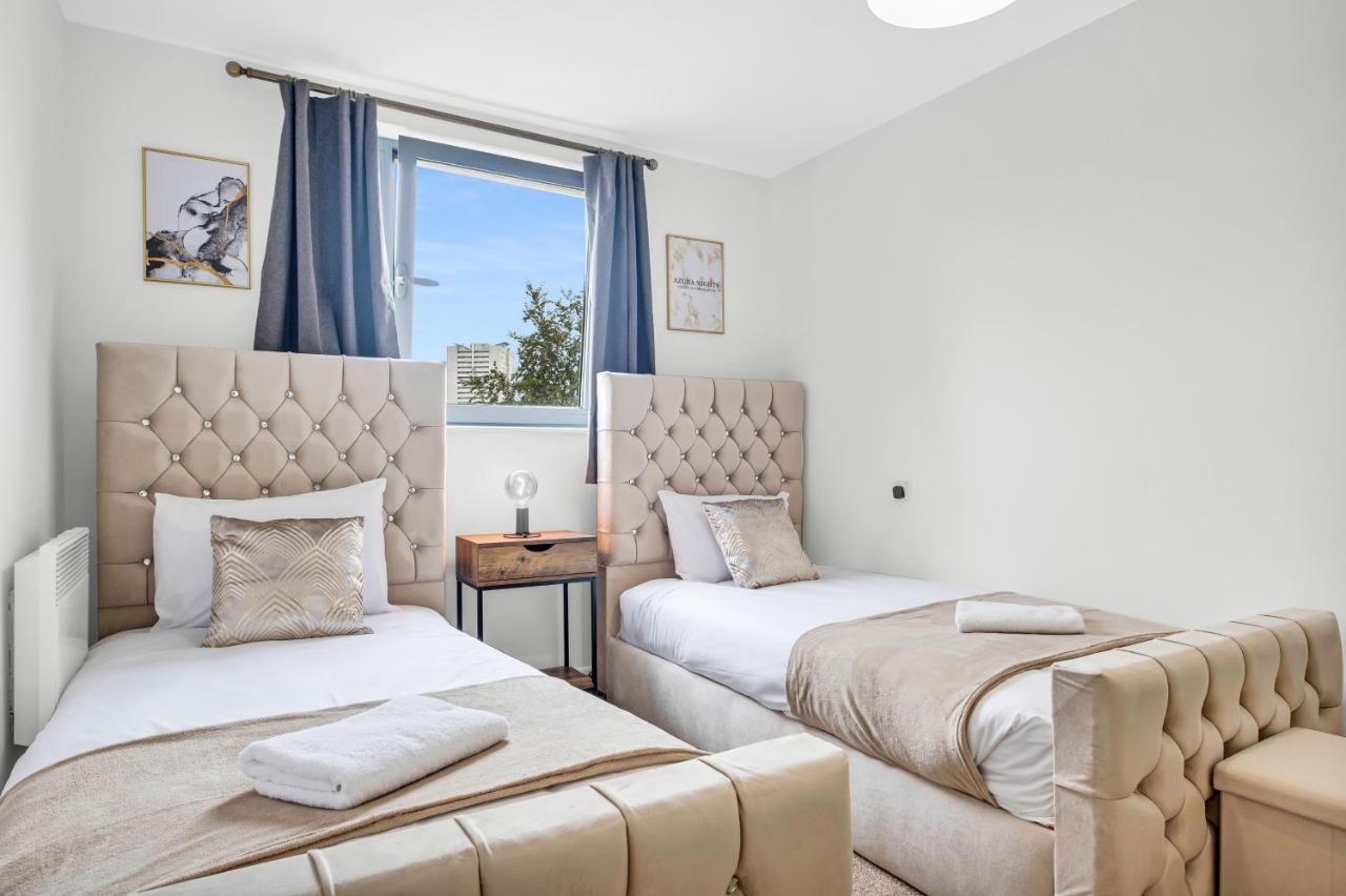 Stylish 4Th Floor 2 Bedroom En Suite City Centre Apartment With Parking By Azura Nights Birmingam Exterior foto