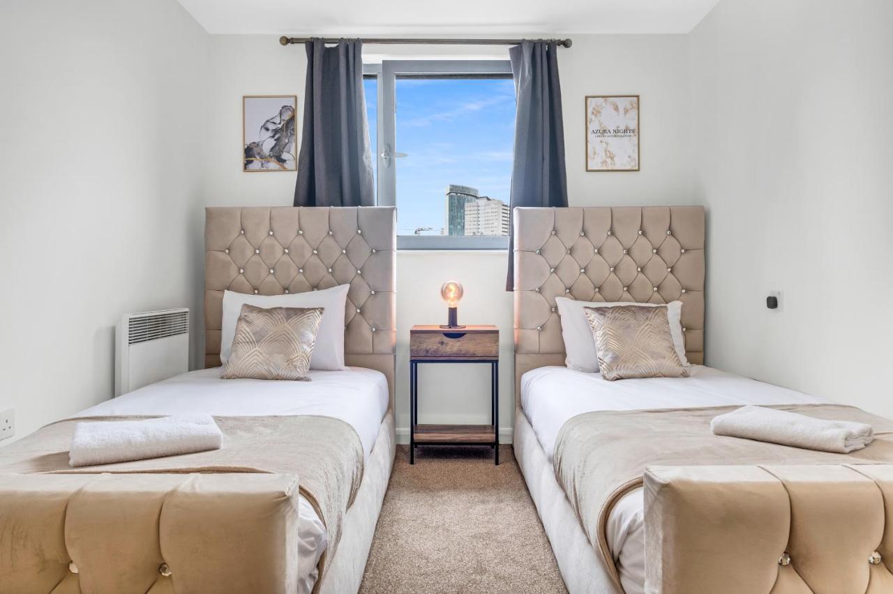 Stylish 4Th Floor 2 Bedroom En Suite City Centre Apartment With Parking By Azura Nights Birmingam Exterior foto
